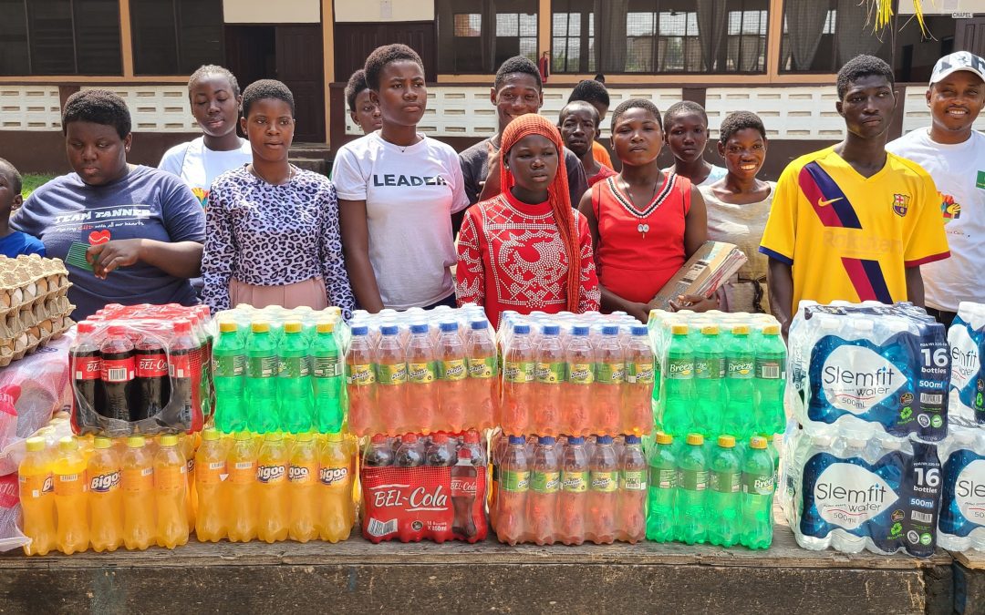 Donation at Echoing Hills Village Orphanage and Rehabilitation Centre at Madina, Greater Accra Region – Ghana