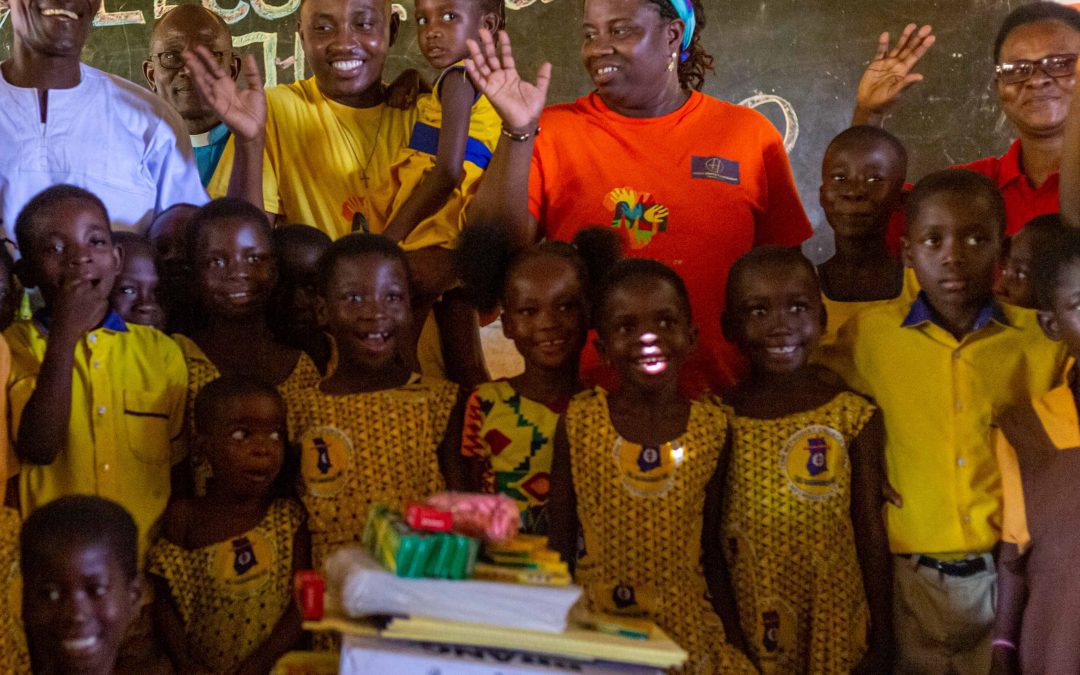 Donation to Bisa Methodist School / Health Drive Campaign at Bisa Community