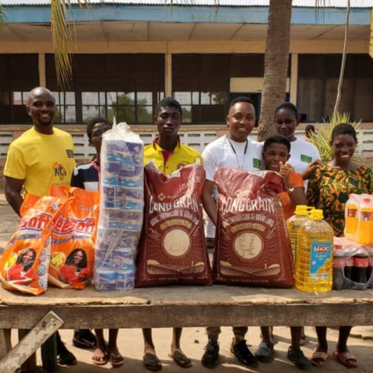 Donation at Echoing Hills Village Orphanage and Rehabilitation Centre at Madina, Greater Accra Region – Ghana