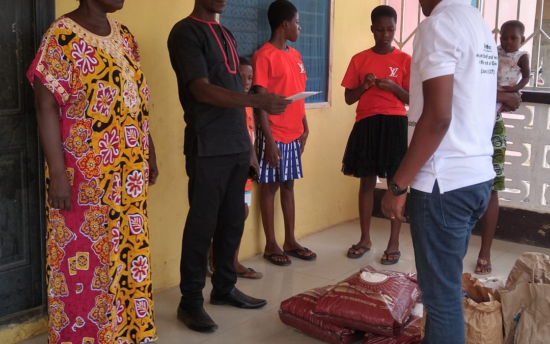 Donation at Breman Asikuma, Central Region – Ghana
