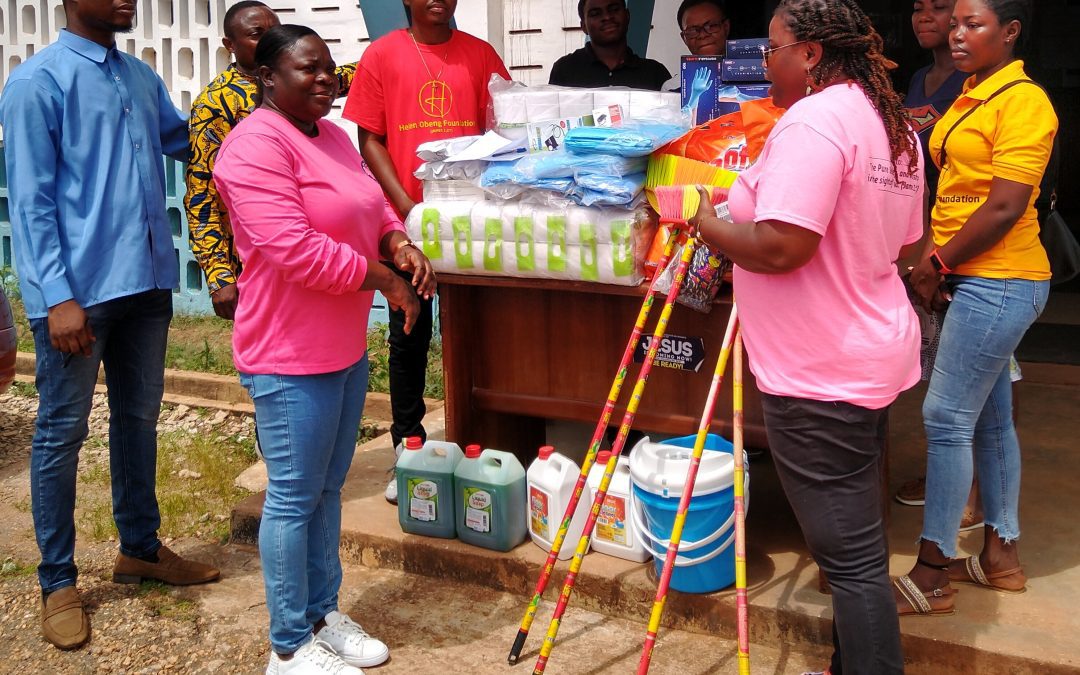 Donation to Pantang Hospital, Accra-Ghana