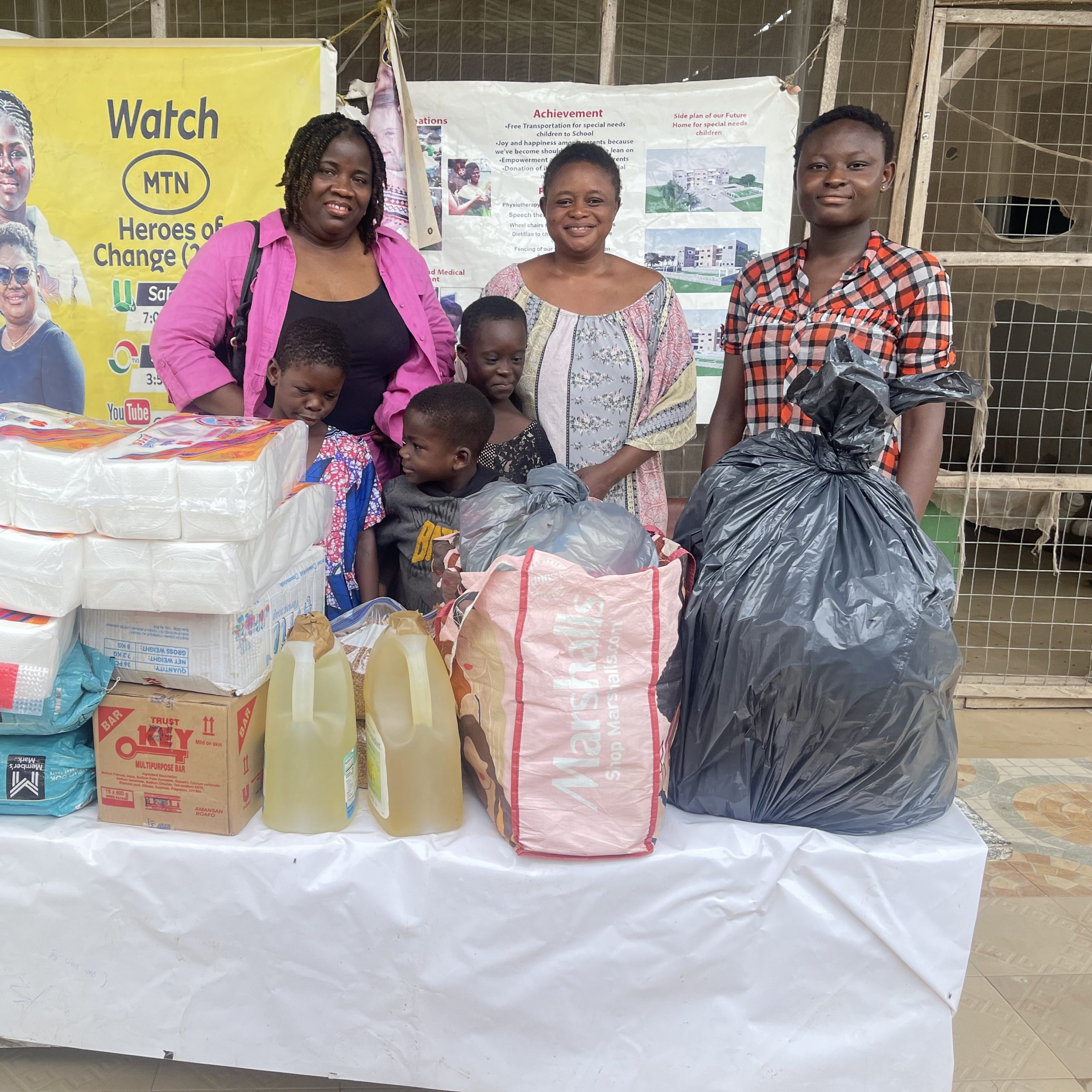 Celebrated Our Founder’s Birthday with The Challenged Children Foundation International, Cape Coast – Ghana